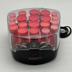 Conair Hair Carefree Curls & Waves 3 Roller Sizes A Total Of 20 Hot Rollers